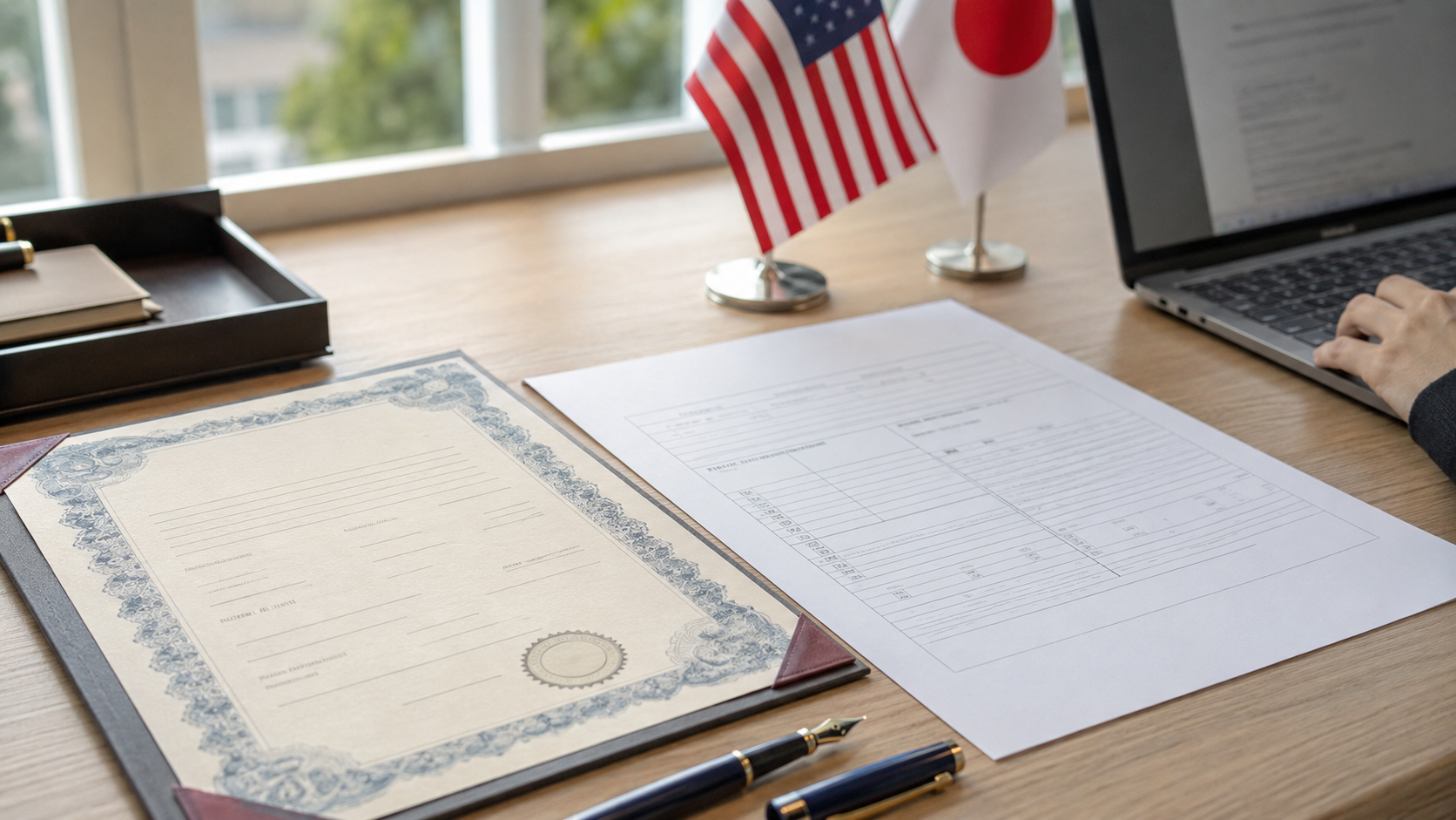 アメリカ(米国)の出生証明書を日本語に翻訳|行政書士・翻訳証明付き